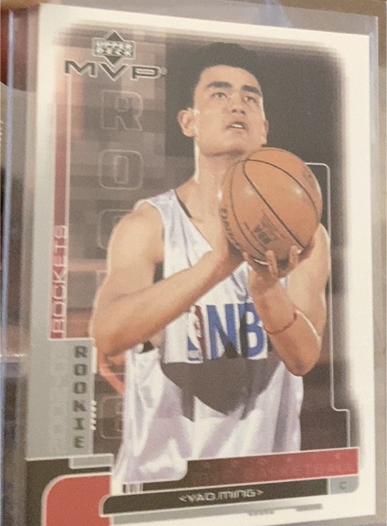 2002-03 Upper Deck MVP #193 Yao Ming Rookie — front