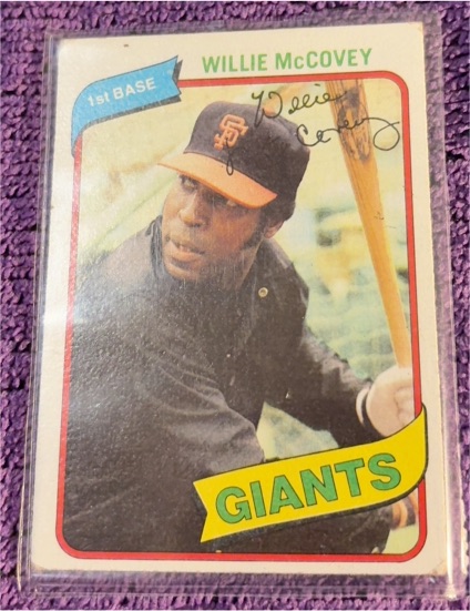 1980 Topps #335 Willie McCovey — front