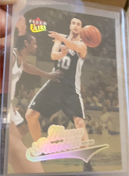 2004-05 Fleer Ultra #174 Manu Ginobili — front