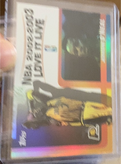 2003-04 Topps Love It Live #LL-JO Jermaine O'Neal — front