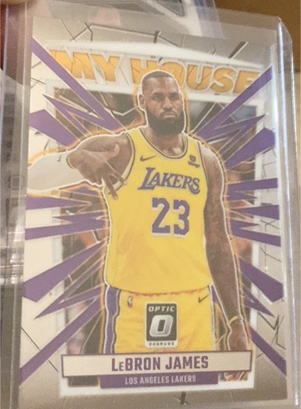 2023-24 Donruss Optic #2 LeBron James My House — front
