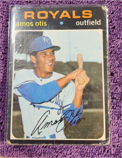 1971 Topps #610 Amos Otis — front