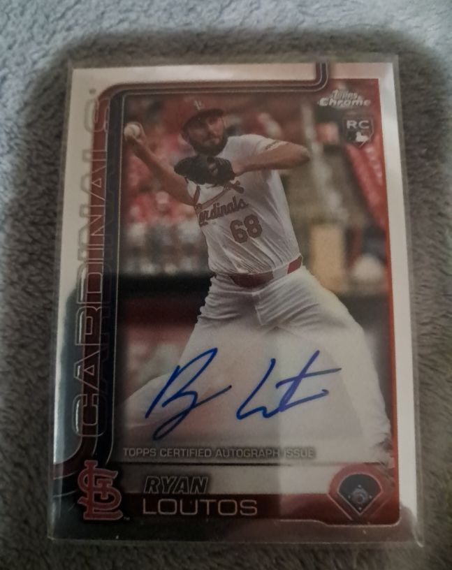 2025 Topps Chrome #RA-RLO Ryan Loutos — front