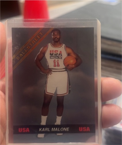 1992 Ball Street #5 Karl Malone — front