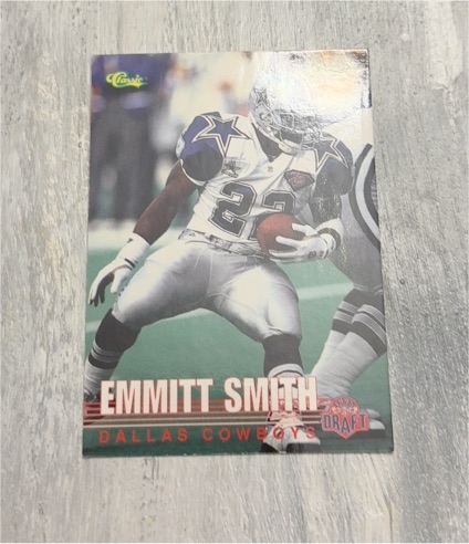 1995 Classic NFL Draft #110 Emmitt Smith — front