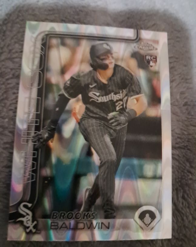 2025 Topps Chrome #3 Brooks Baldwin — front