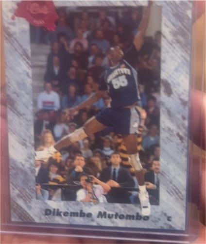 1991 Classic Four Sport #151 Dikembe Mutombo — front