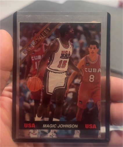 1992 Ballstreet #NNO Magic Johnson USA Dream Team — front