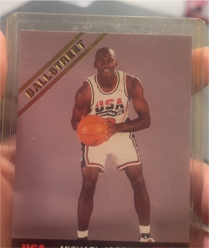 1992 Ballstreet #Michael Jordan USA Basketball — front