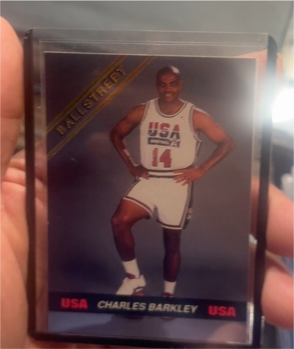 1992 Ballstreet #NNO Charles Barkley USA Olympic Dream Team — front