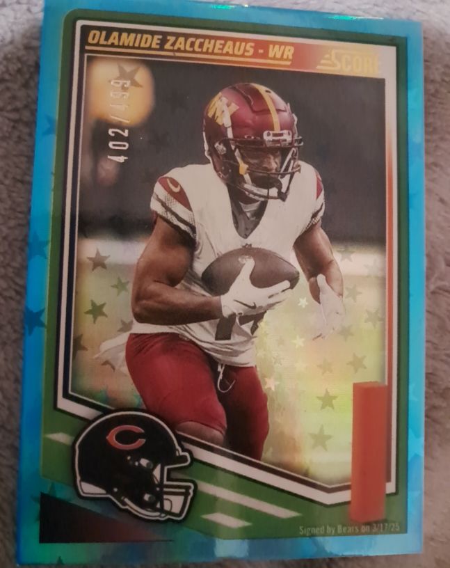 2025 Panini Score #60 Olamide Zaccheaus — front