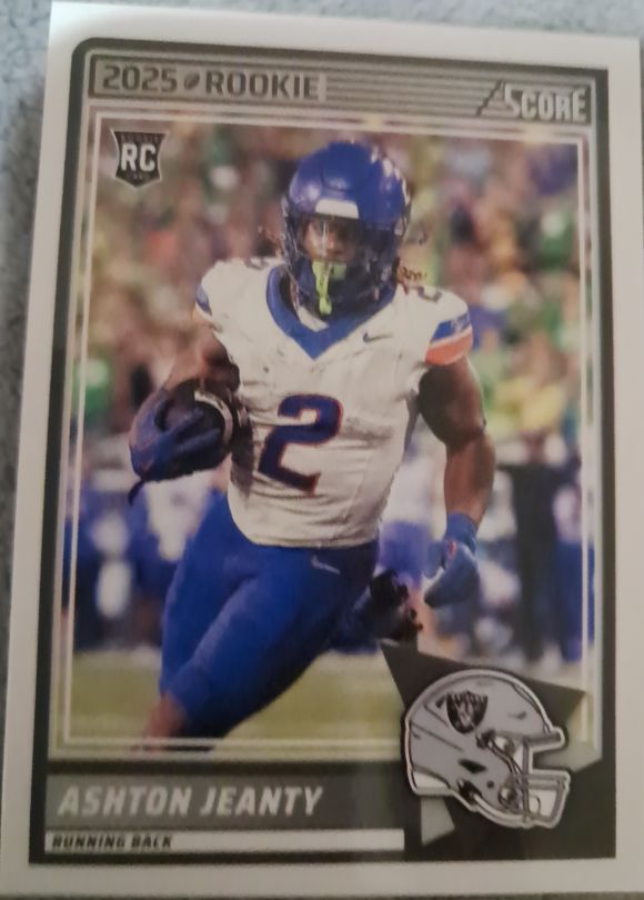 2025 Panini Score #14 Ashton Jeanty — front