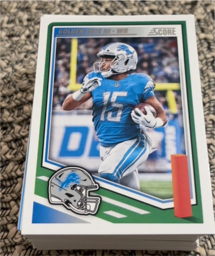 2025 Panini Score #WR Golden Tate III — front