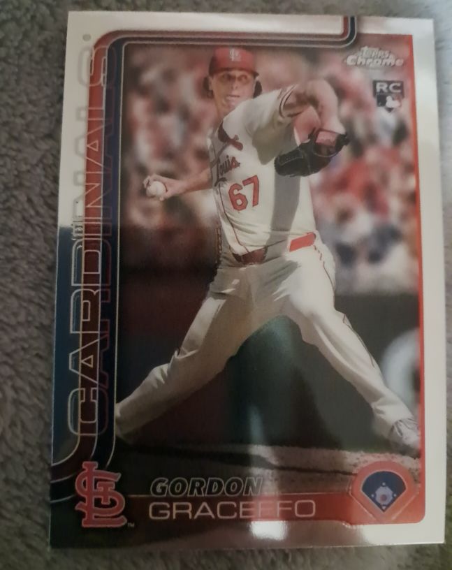 2025 Topps Chrome #256 Gordon Graceffo — front