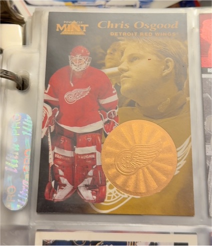 1996-97 Pinnacle Mint Bronze #25 Chris Osgood — front