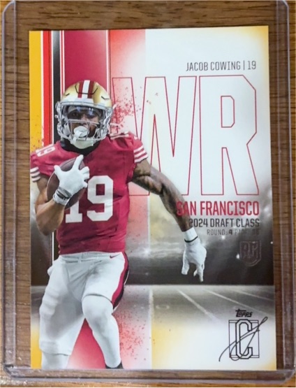 2024 Topps Signature Class #176 Jacob Cowing — front