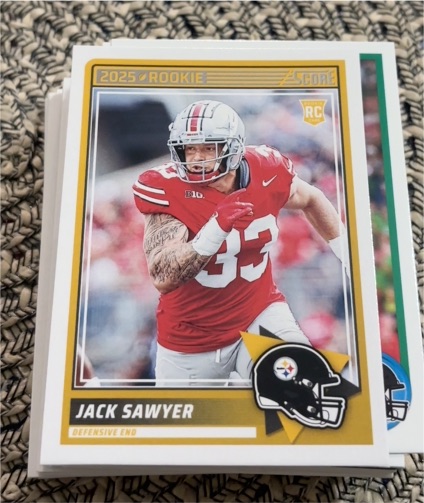 2025 Panini Score #83 Jack Sawyer — front