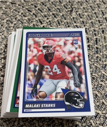 2025 Panini Score #24 Malaki Starks — front