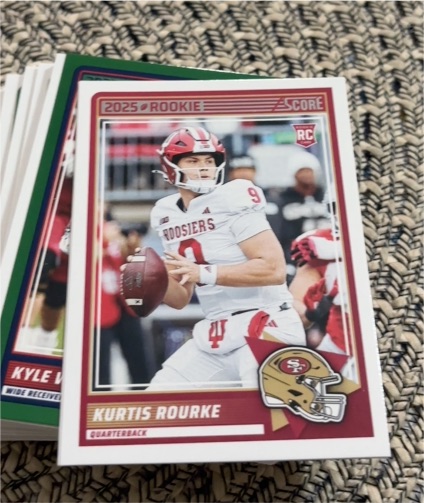 2025 Panini Score #82 Kurtis Rourke — front