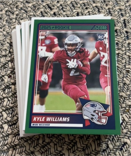 2025 Panini Score #57 Kyle Williams Rookie — front