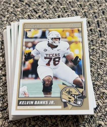 2025 Panini Score #23 Kelvin Banks Jr. — front