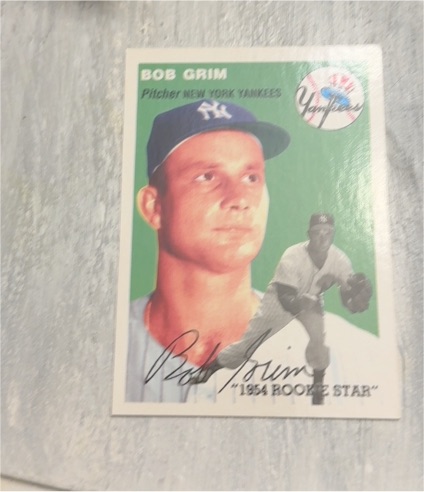 1994 Topps Archives The Ultimate 1954 Set #252 Bob Grim — front
