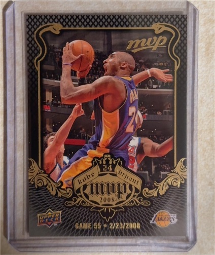 2008 Upper Deck MVP #MVP Game 55 Kobe Bryant — front