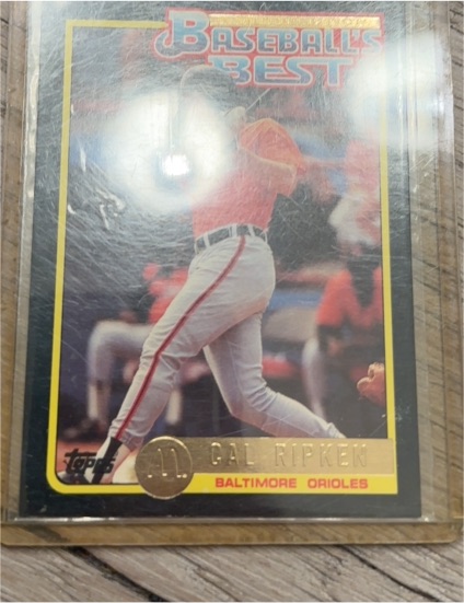 1992 Topps McDonald's Baseball's Best #13 Cal Ripken — front