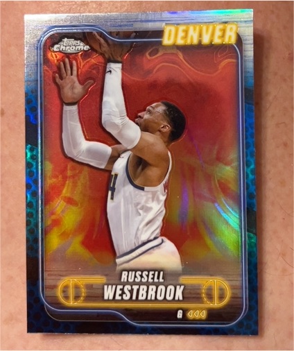 2024-25 Topps Chrome #125 Russell Westbrook — front
