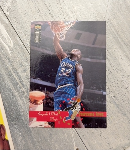 1995-96 Upper Deck Collector's Choice #202 Shaquille O'Neal — front