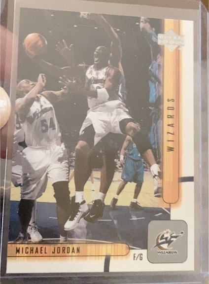 2001-02 Upper Deck #403 Michael Jordan — front