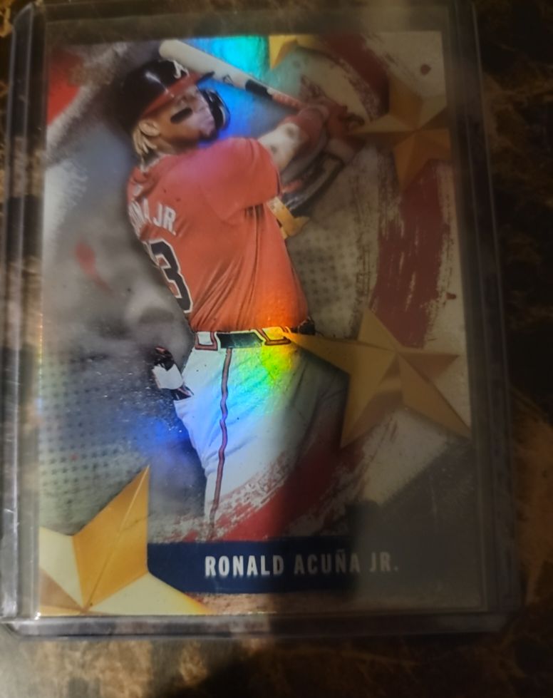 2025 Topps Series 1 Stars of MLB #SMLB-16 Ronald Acuña Jr. — front