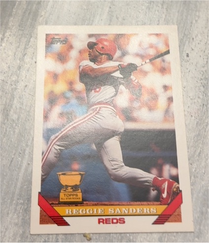 1993 Topps #83 Reggie Sanders — front