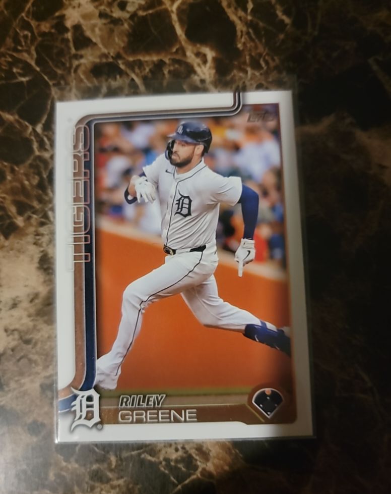 2025 Topps Series 1 #332 Riley Greene — front