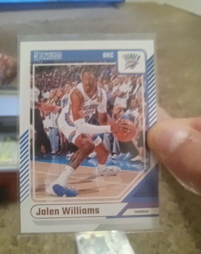 2024-25 Panini Donruss #20 Jalen Williams — front