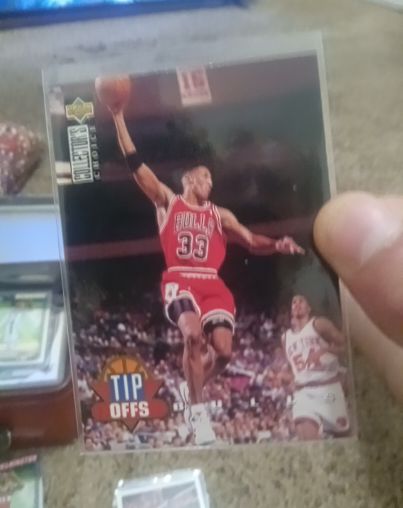 1994 Upper Deck Collector's Choice Tip Offs #169 Scottie Pippen — front