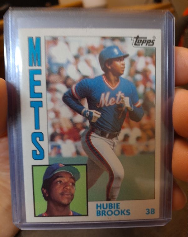1984 Topps #368 Hubie Brooks — front