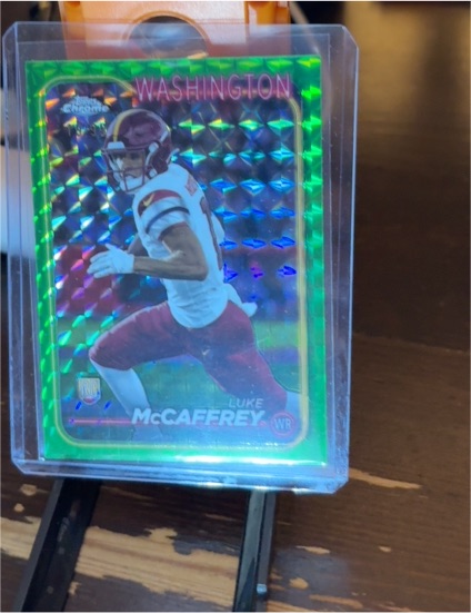 2024 Topps Chrome #244 Luke McCaffrey — front