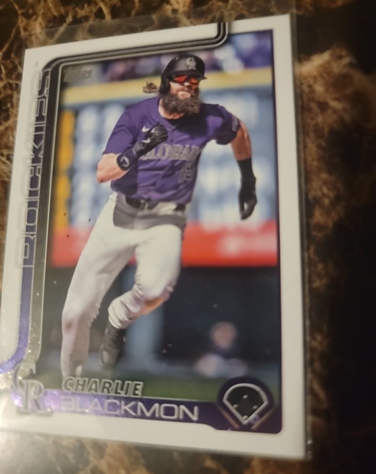 2025 Topps Series 1 #311 Charlie Blackmon — front