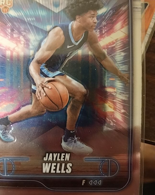 2024-25 Topps Chrome #63 Jaylen Wells — front