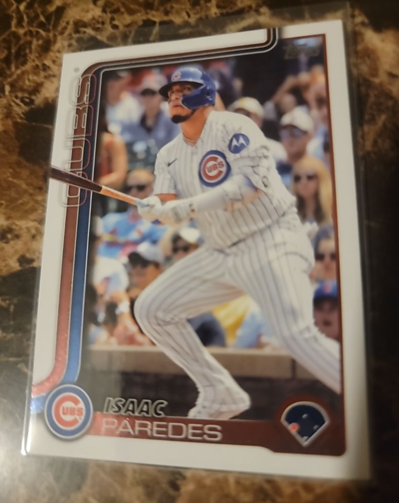 2025 Topps Series 1 #138 Isaac Paredes — front