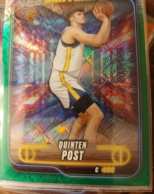 2024-25 Topps Chrome #121 Quinten Post — front