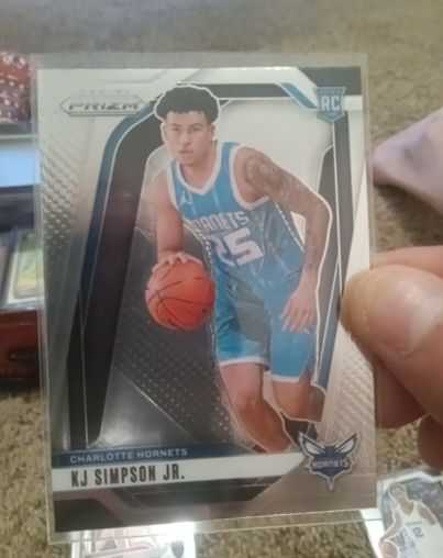2024-25 Panini Prizm #247 KJ Simpson Jr. — front
