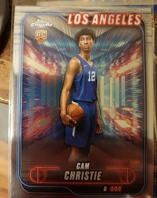 2024-25 Topps Chrome #151 Cam Christie — front