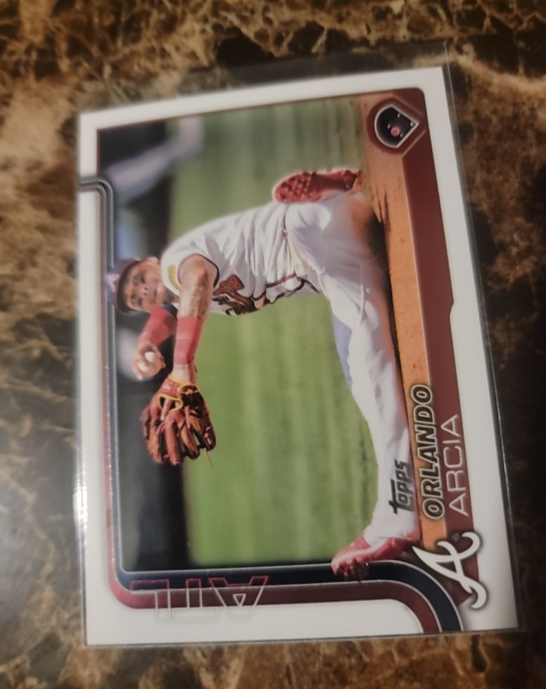 2025 Topps Series 1 #154 Orlando Arcia — front