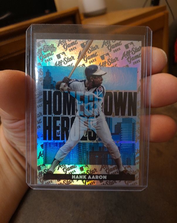 2025 Topps All-Star Game #HH-25 Hank Aaron Homegrown Heroes — front