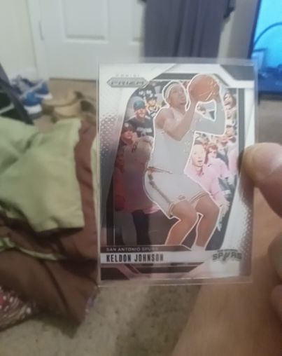 2024-25 Panini Prizm #24 Keldon Johnson — front
