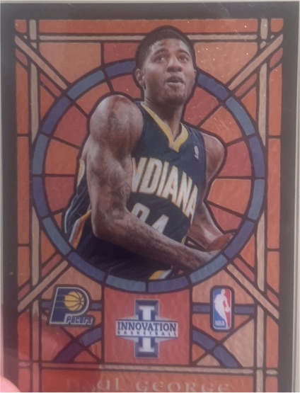2012-13 Panini Innovation Stained Glass #unknown Paul George — front