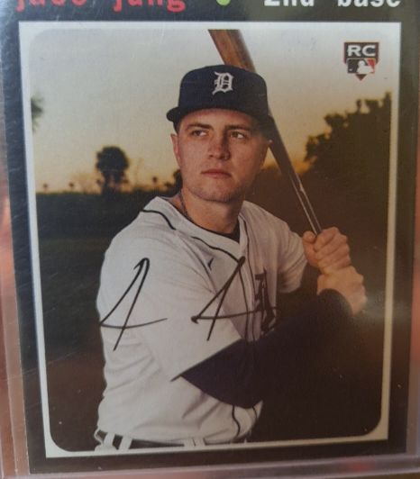 2022 Topps #543 Jacob Jung — front