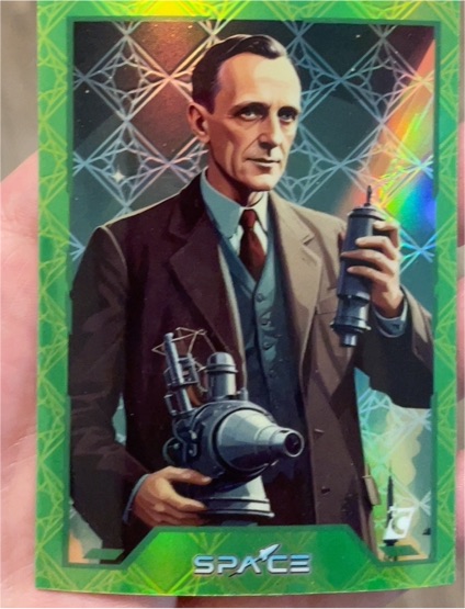 2021 Topps Space #SP-1 Robert H. Goddard — front